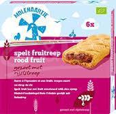 Molenaartje Spelt fruitreep rood fruit bio