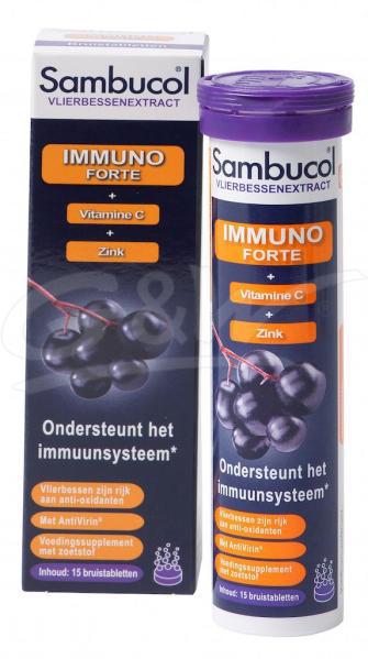 Immuno forte bruistabletten suikervrij