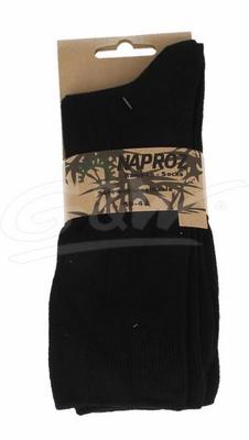 Naproz Airco sokken bamboo 3-pak 39-42 zwart heren 3 paar 39