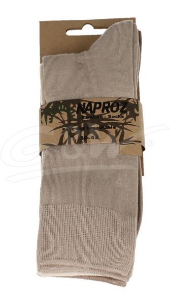 Airco sokken bamboo 3-pak 39-42 beige heren 3 paar 39