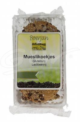 BOERJAN Mueslikoek gluten- en lactosevrij 100 gr