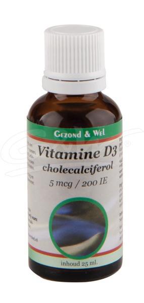 Vit d3 5 mcg (druppels) 25ml