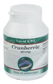 G&W Cranberry plus strong 30c