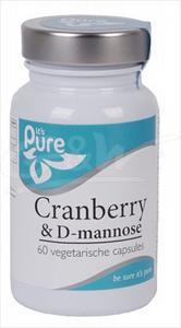 Its pure cranberry+d mannose 60 Capsules