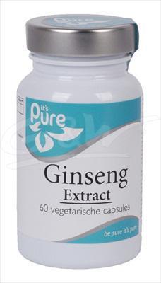 IT'S PURE Its pure ginseng extract 60 Capsules
