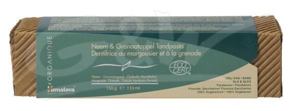 Neem pomegranate tandpasta org