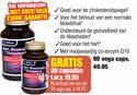 Eindelijk verkrijgbaar: Een 3 in 1-supplement wat goed werkt voor het hart, bloeddruk én cholesterol.