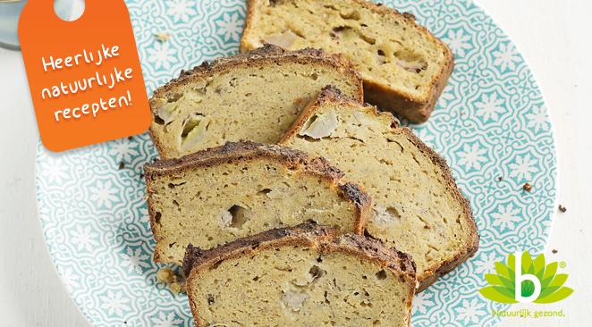 Bananen-cakebrood met sojameel