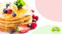Fruitig ontbijt pannenkoekje! Recept