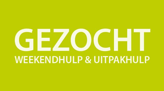 Vacatures: weekendhulp en uitpakhulp
