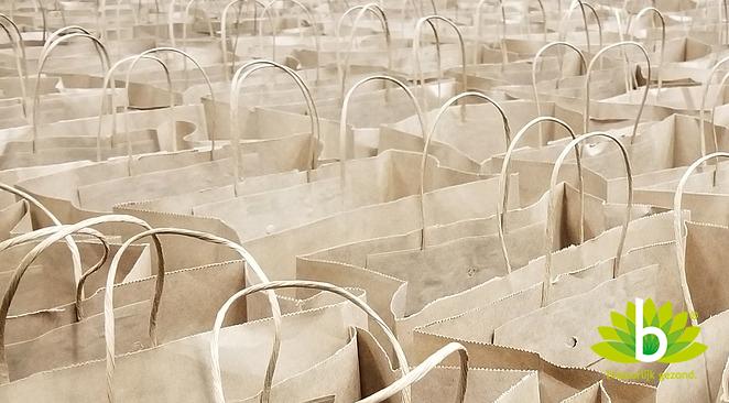 Gratis goodiebag bij besteding van minimaal € 25