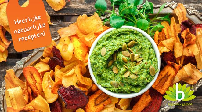 Recept: Huisgemaakte groentechips