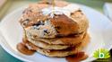 Havermout-pannenkoekje met blauwe bessen recept