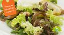 Herfstsalade met gekonfijte uien