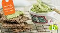 Lijnzaadcrackers en avocado-banaanspread