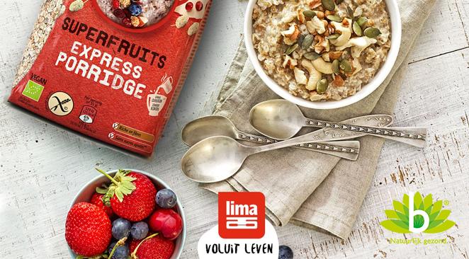 Glutenvrije volkoren havermoutpap in drie varianten zonder kooktijd