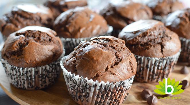 Paasmuffins met chocoladepasta