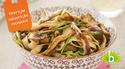 Recept: Pittige paddenstoelen met tagliatelle en groenten
