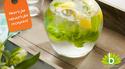 Eigengemaakte vlierbloesemlimonade
